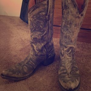 Dan Post Snip Toe cowboy boots